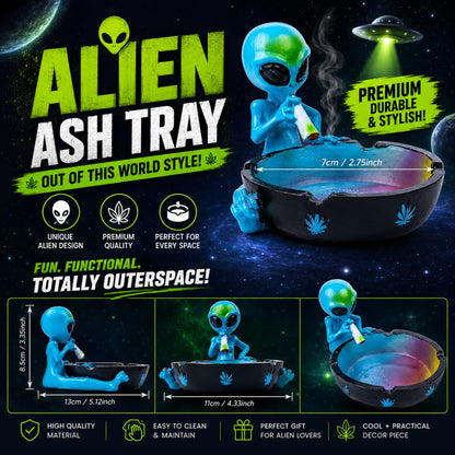 Alien Ashtray for table and desk 