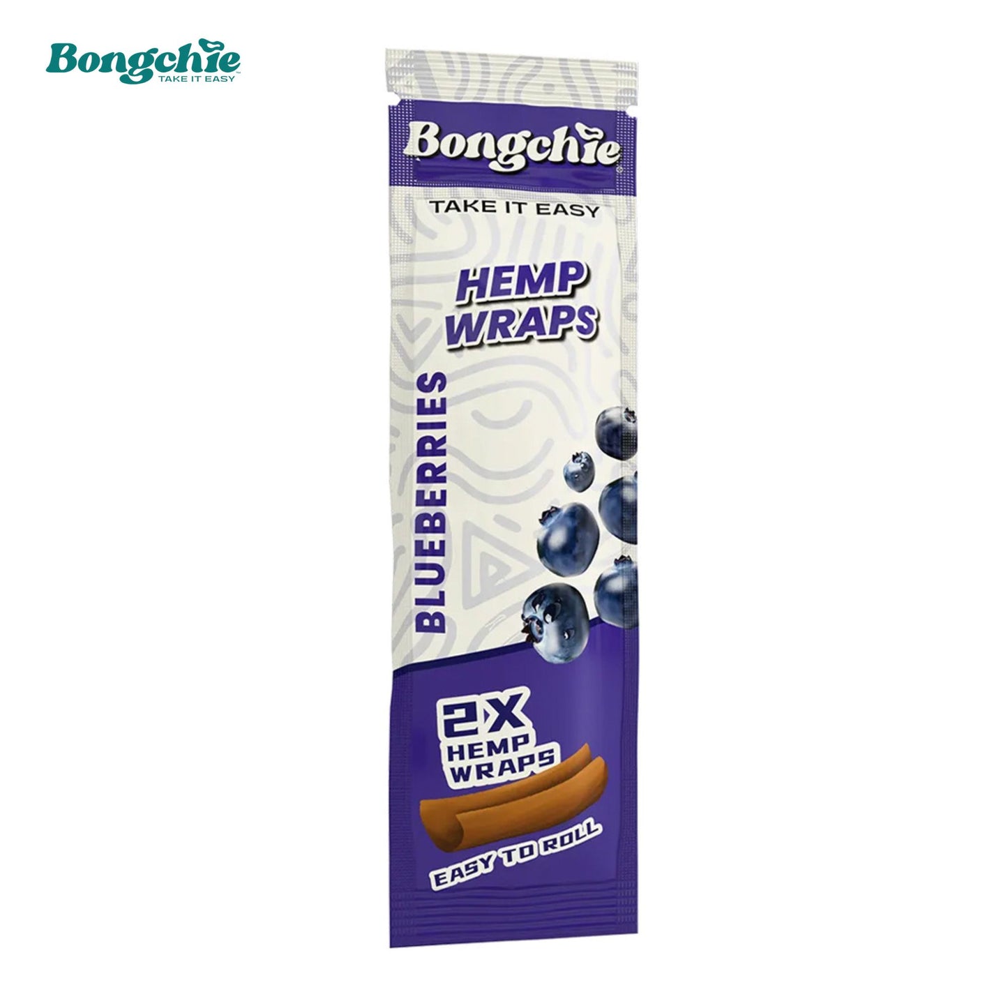 Bongchie Hemp Wraps - Blueberries
