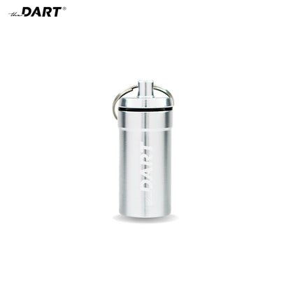 dart canister—silver