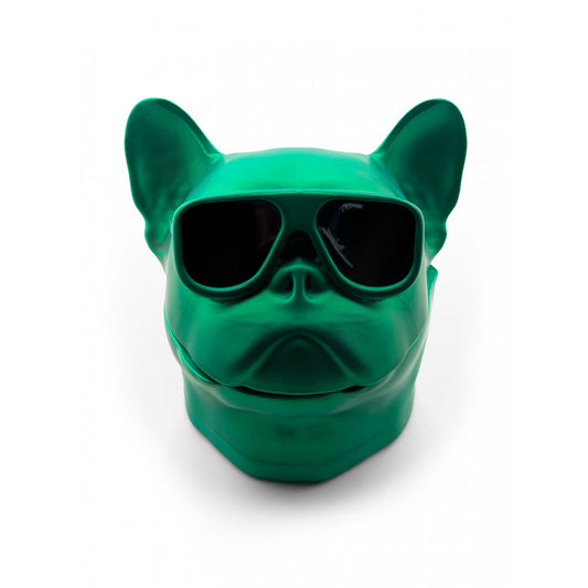 Dog Shaped herb Crusher - Green