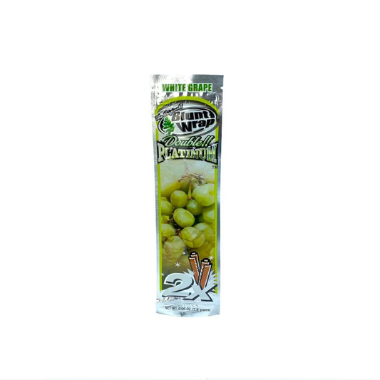 Double Platinum Blunt Wraps - WHITE GRAPE