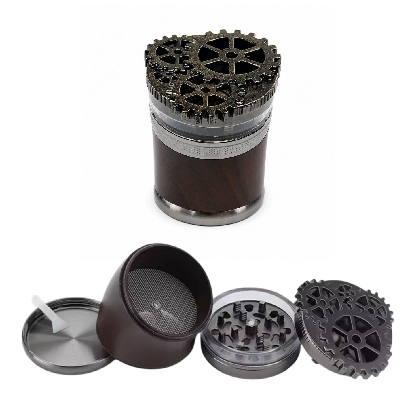 4 Part Wooden Grinder 