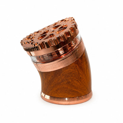 4 Piece Wooden Crusher- Copper
