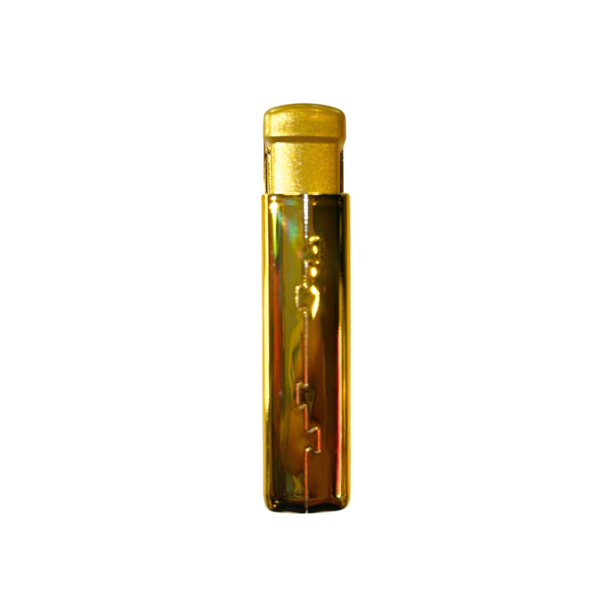 Gold Windproof Turbo Lighter- Side View 