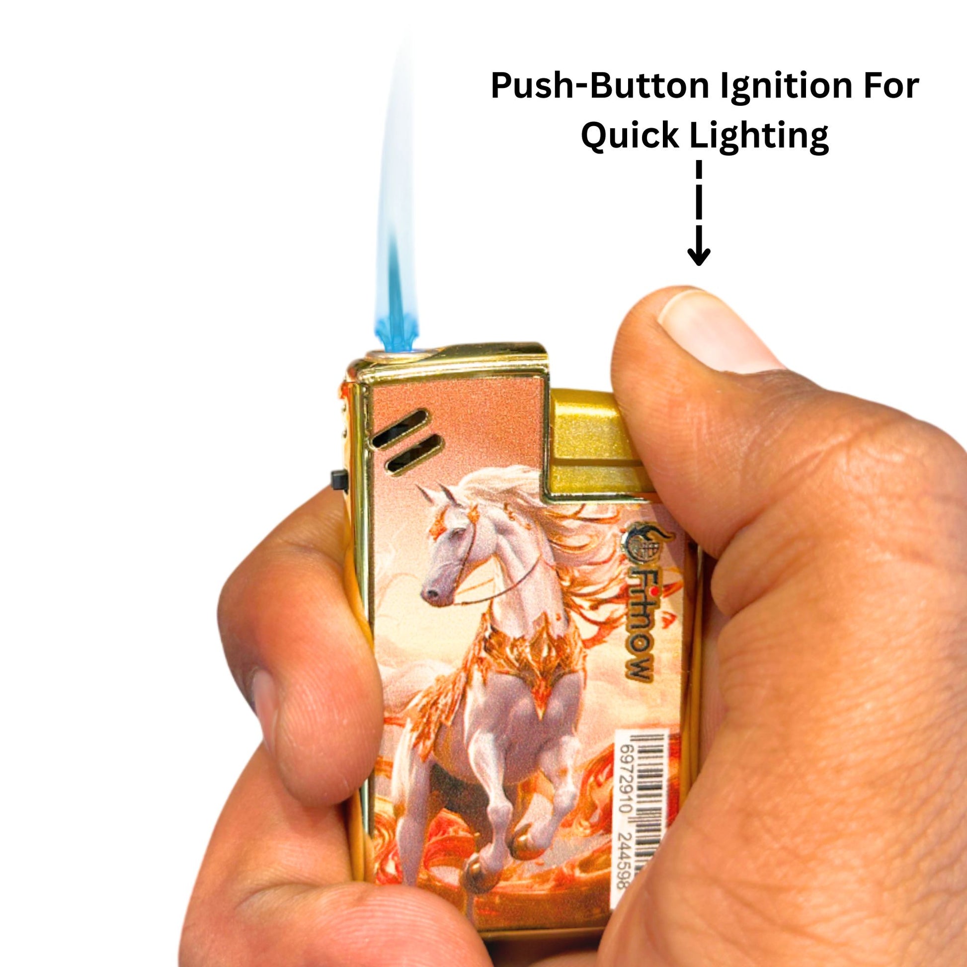 Gold  Turbo Lighter Flame 