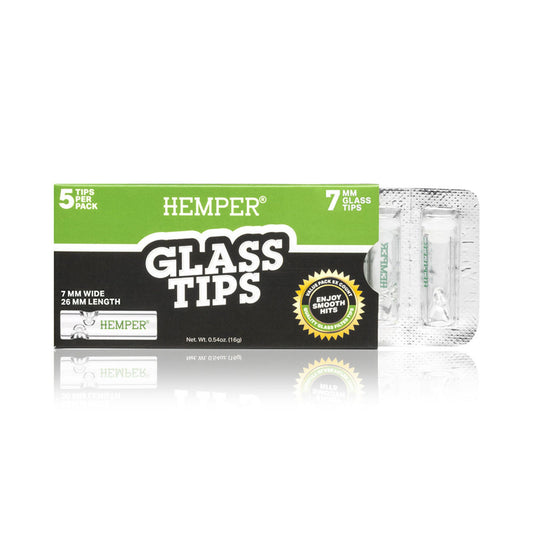 Hemper Glass Filter Tips | 7mm