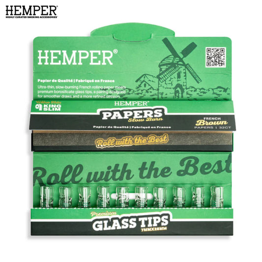 Hemper Rolling Paper Booklet With 7mm Tips