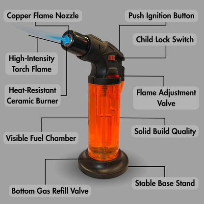 Jet Flame Torch Lighter