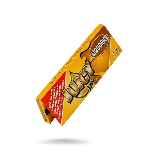 JUICY JAY'S Liquorice Flavoured Rolling Paper 1 1/4 Size