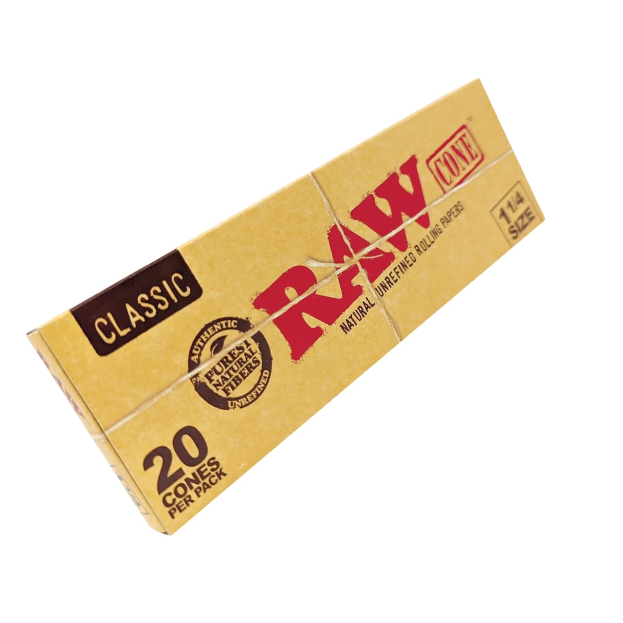 Raw Diff RAW Classic 1 1/4 Size Pre-Rolled Cones - Pack of 20 – HighJack