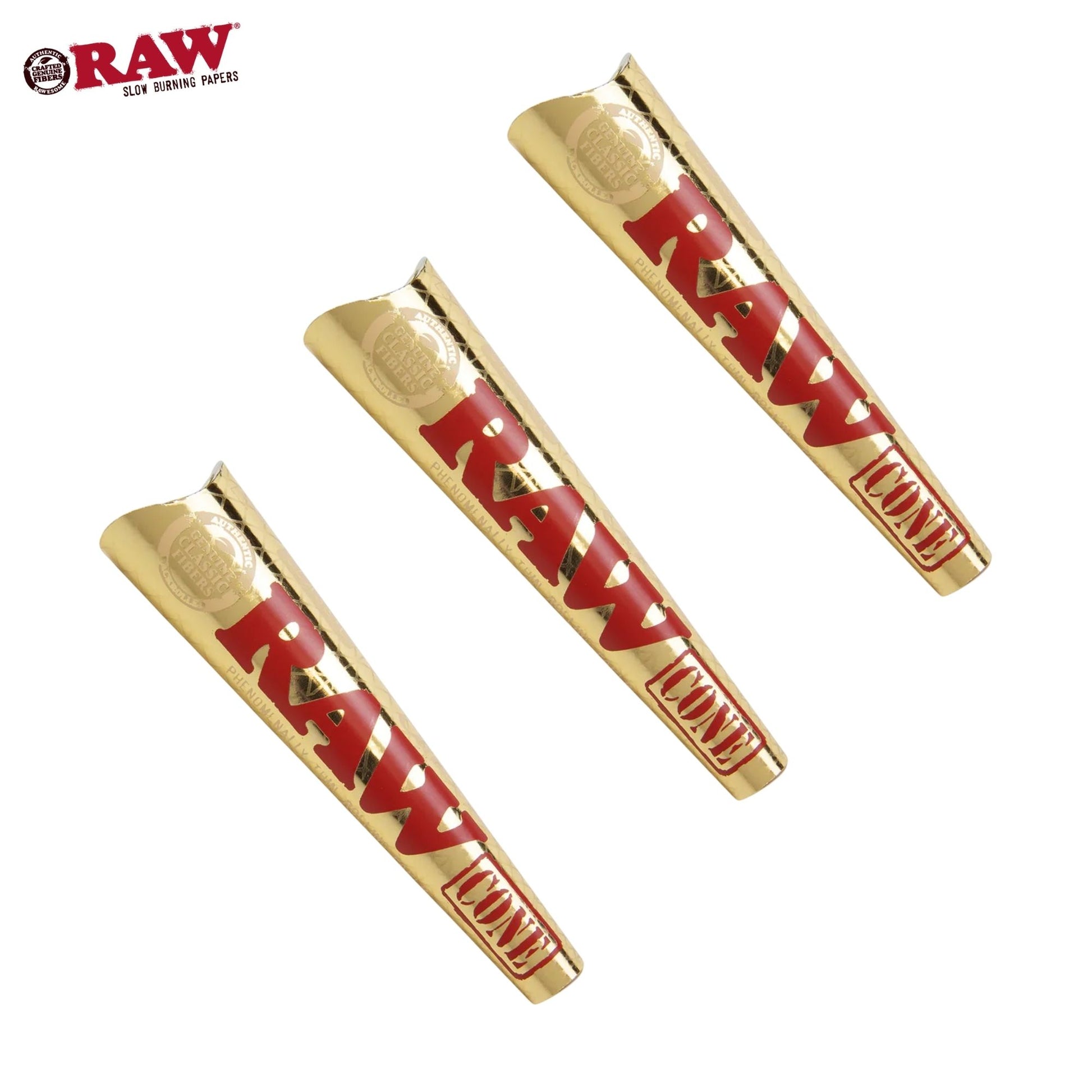 Raw Ethereal Cone | Pack of 3