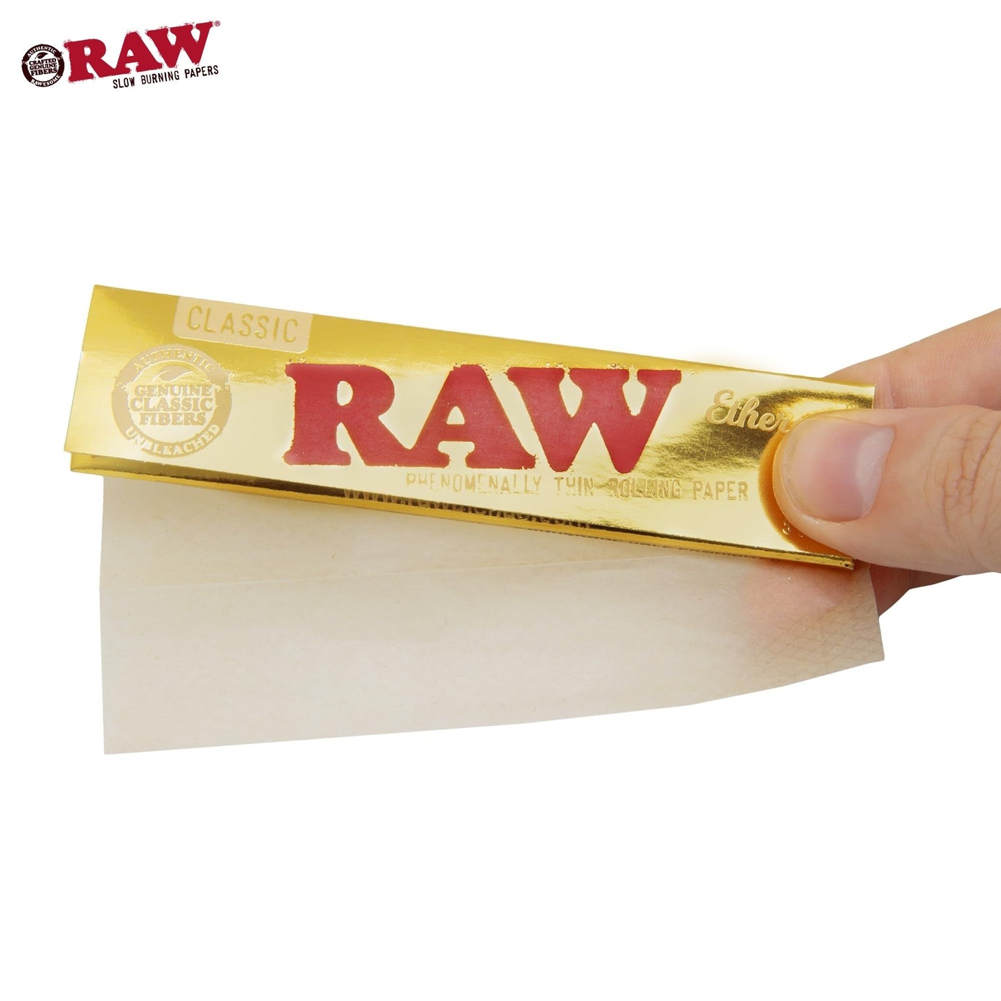 RAW Ethereal King Size Slim Rolling Paper