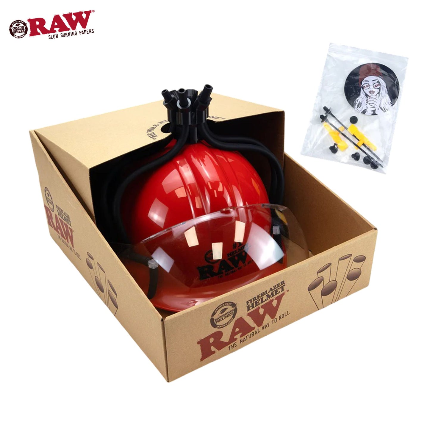 Raw Fireblazzer Helmet with Tool Kit  