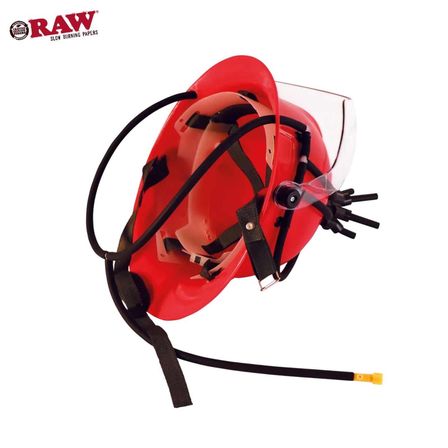 Raw Fireblazzer Helmet- Black Tubes 