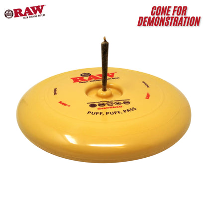 Raw Frisbee Flying Disc With Cone Holder 