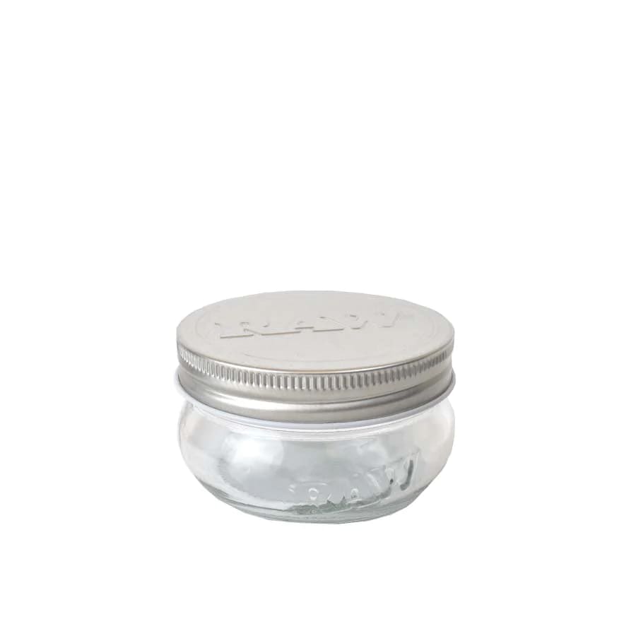 RAW Mason Jar with Tin Lid