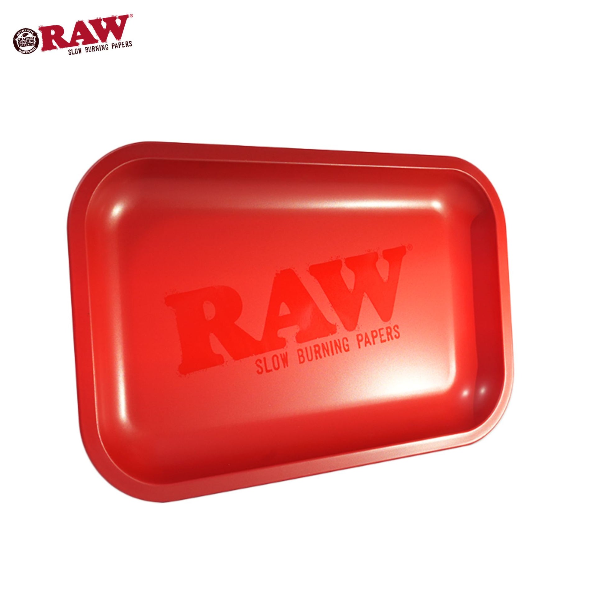 Raw Red Matte Rolling Tray