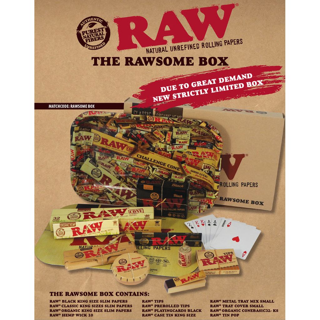 RAW Rawsome Box All items list