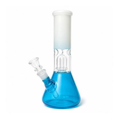 Glass Percolator Bong- Blue