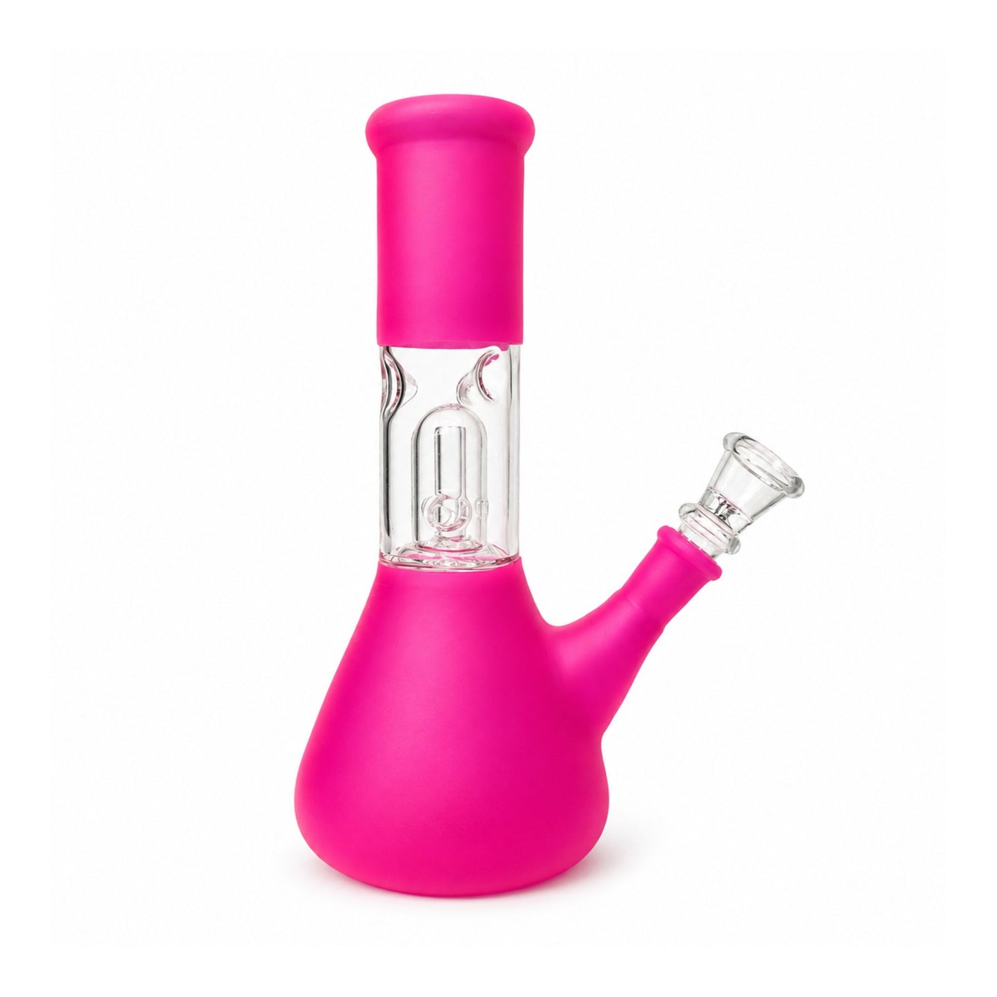 Pink Glass Percolator Bong