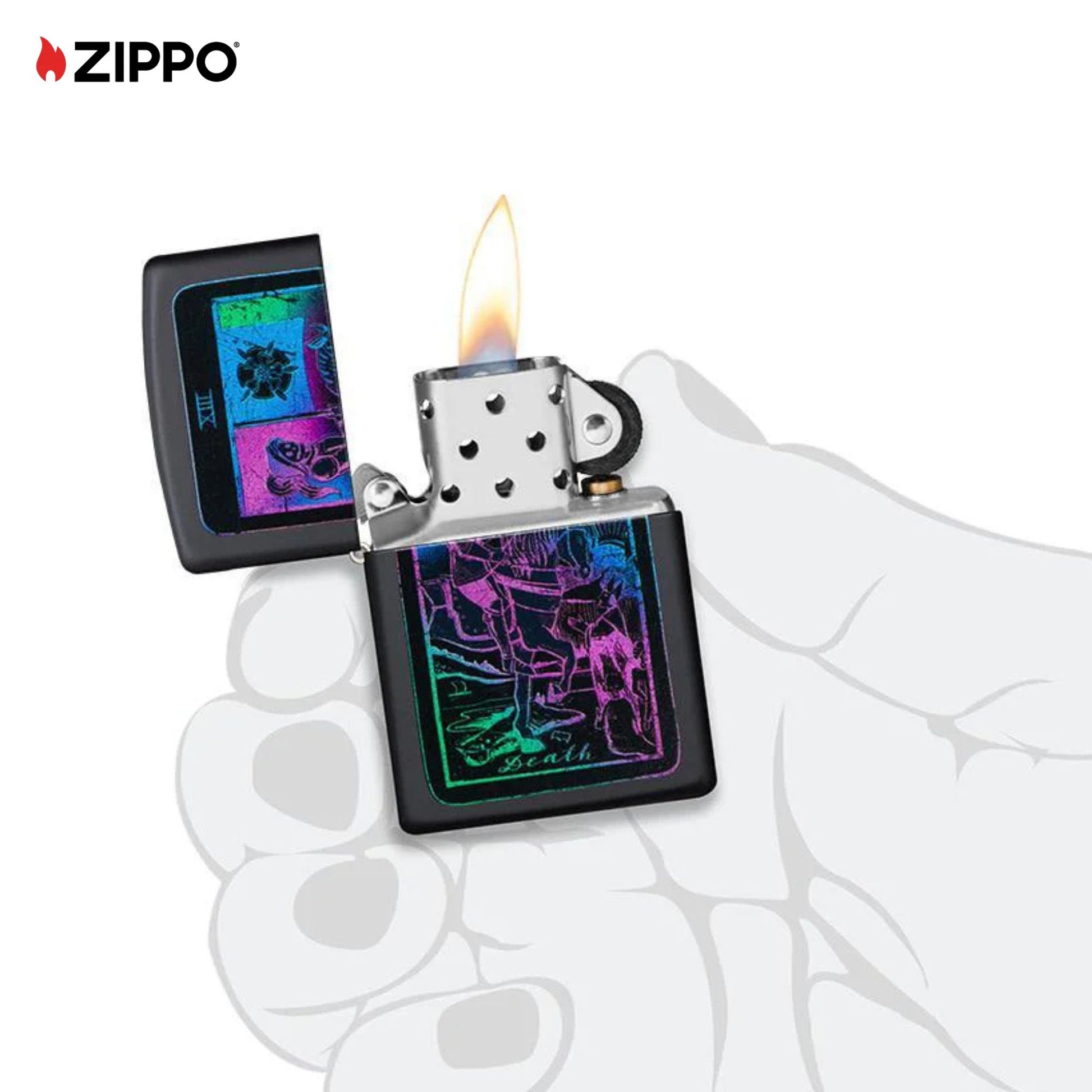 Matte Black Zippo Lighter 