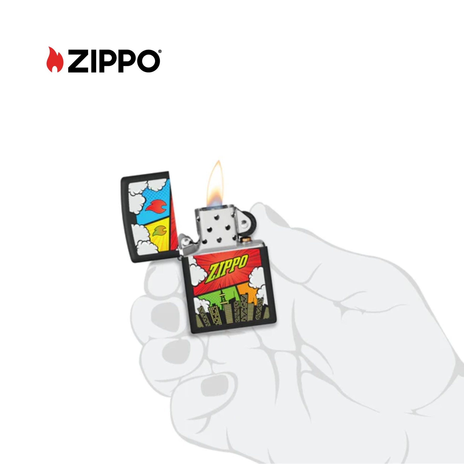 ZIPPO Comic Design Windproof lighter