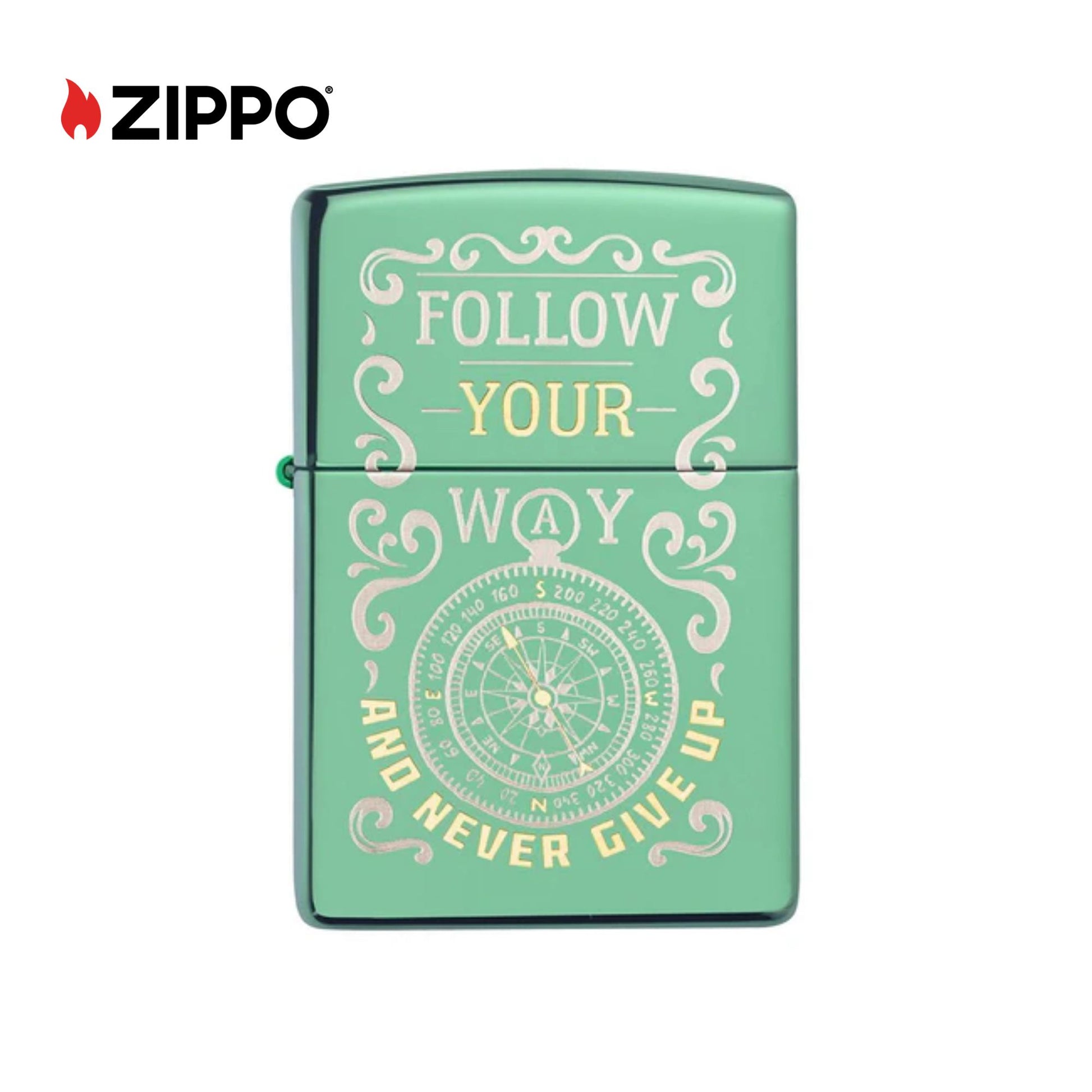 ZIPPO Follow Your Way Design Windproof Lighter
