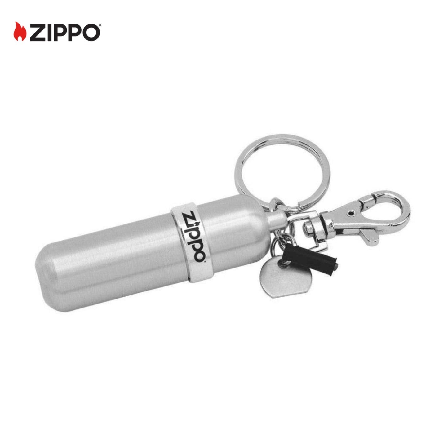 Zippo Fuel Canister With Flint Holder
