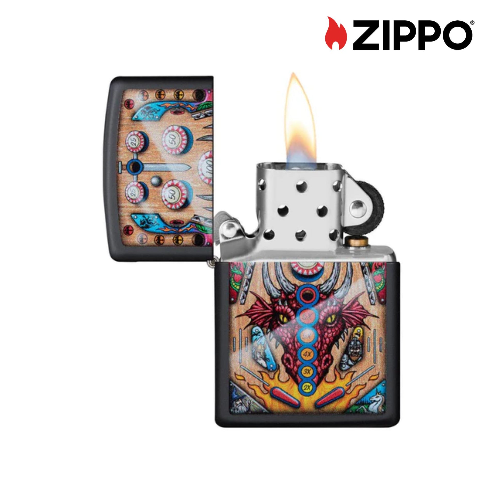 ZIPPO Pinball Design Windproof Lighter