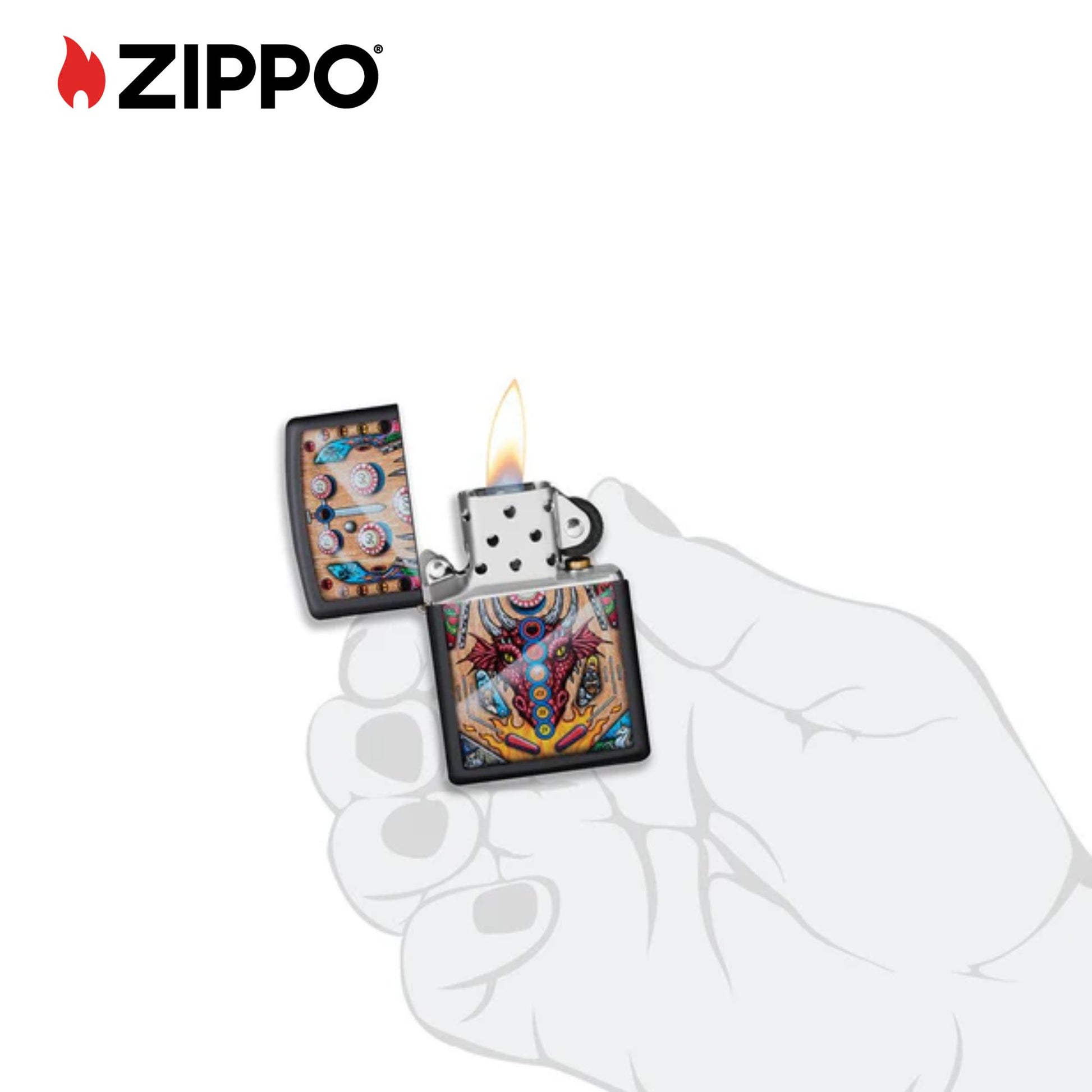 ZIPPO Pinball Design Windproof Lighter