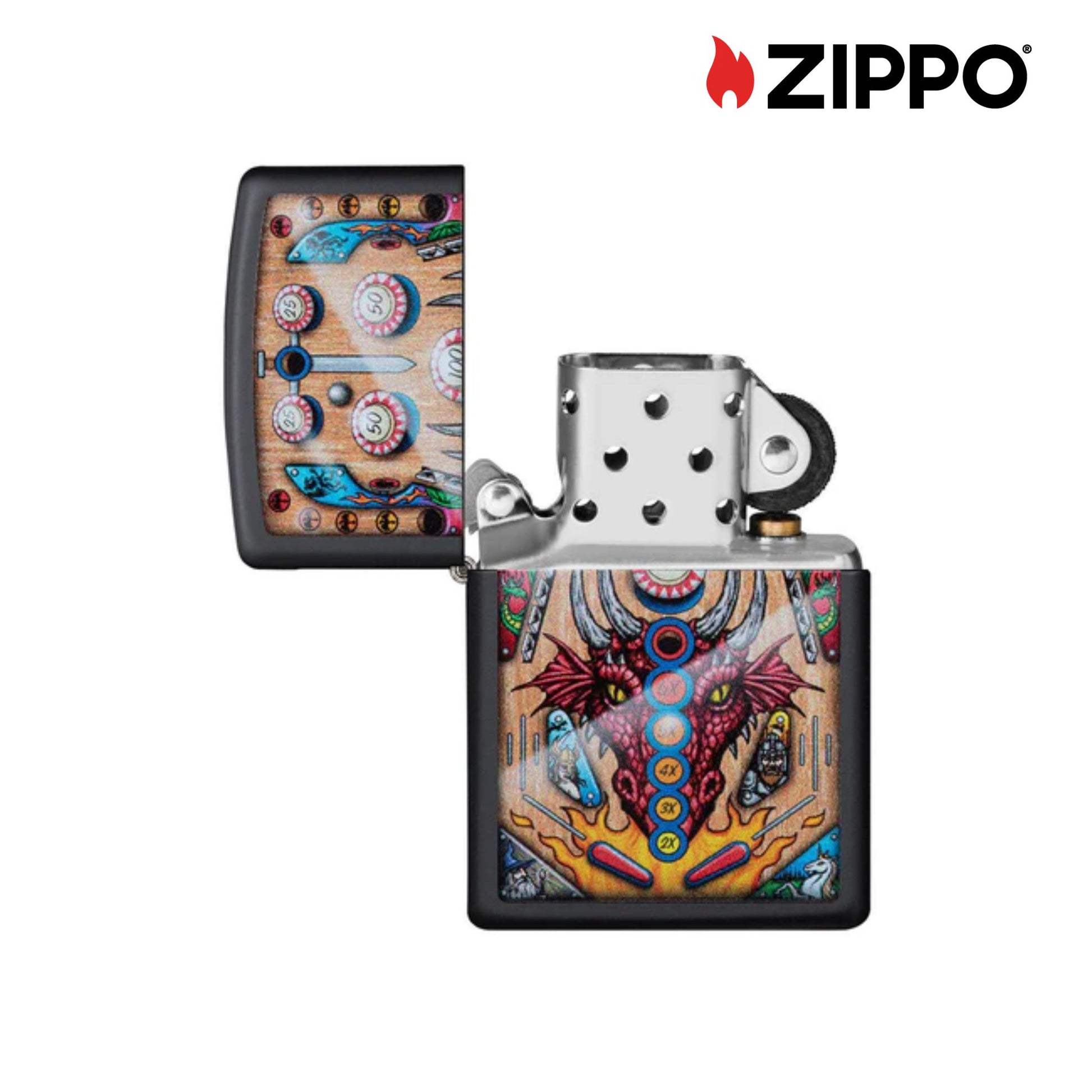 ZIPPO Pinball Design Windproof Lighter