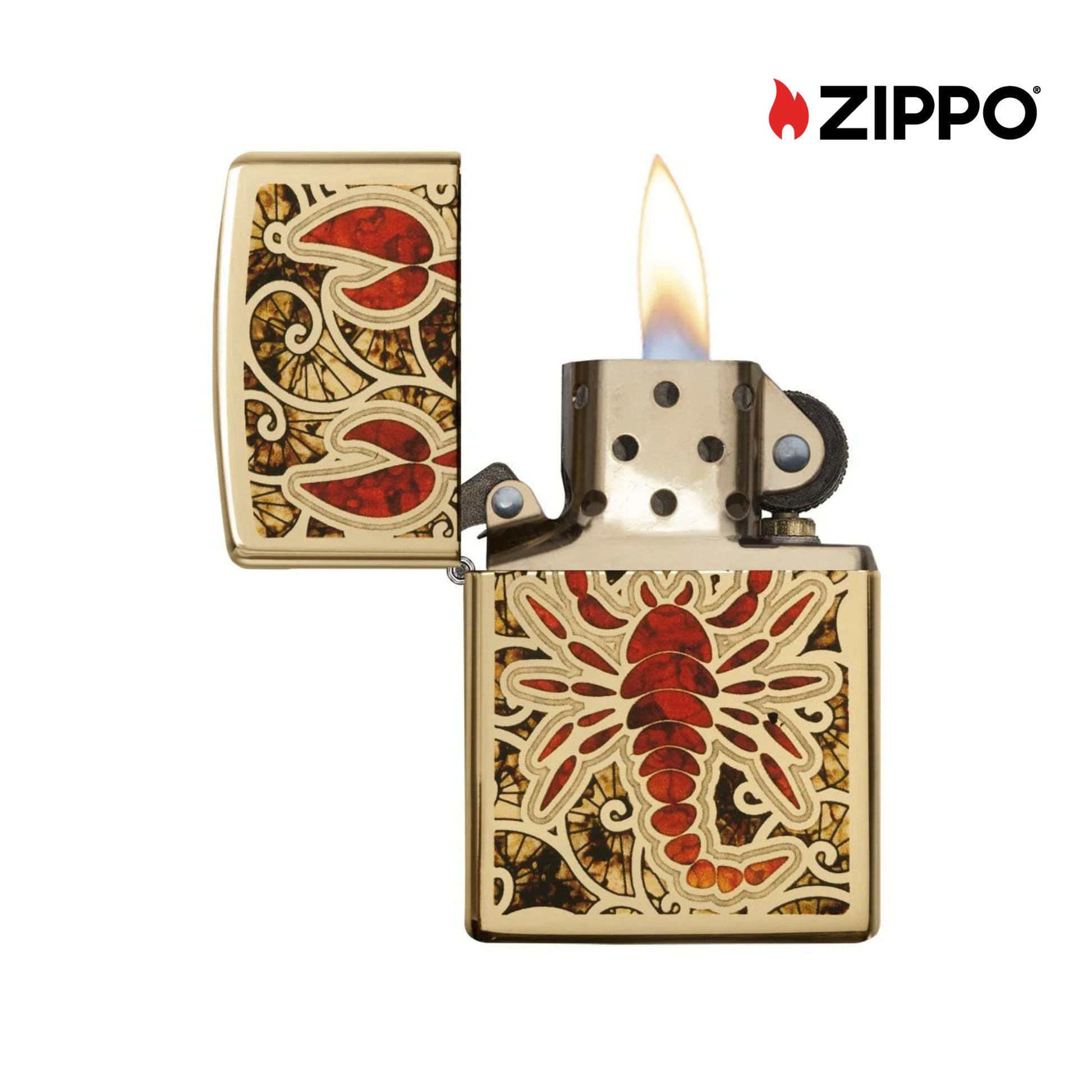 ZIPPO Scorpion Shell Windproof Lighter