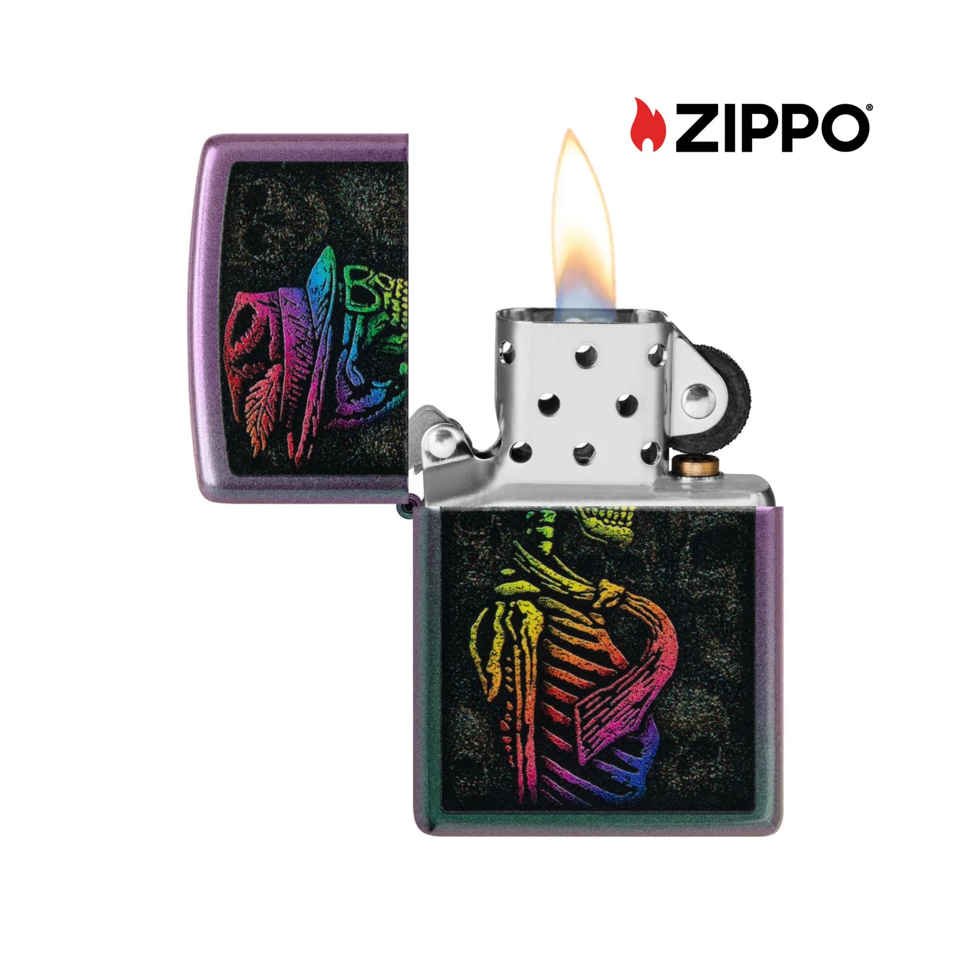 ZIPPO Skull Design Windproof Lighter