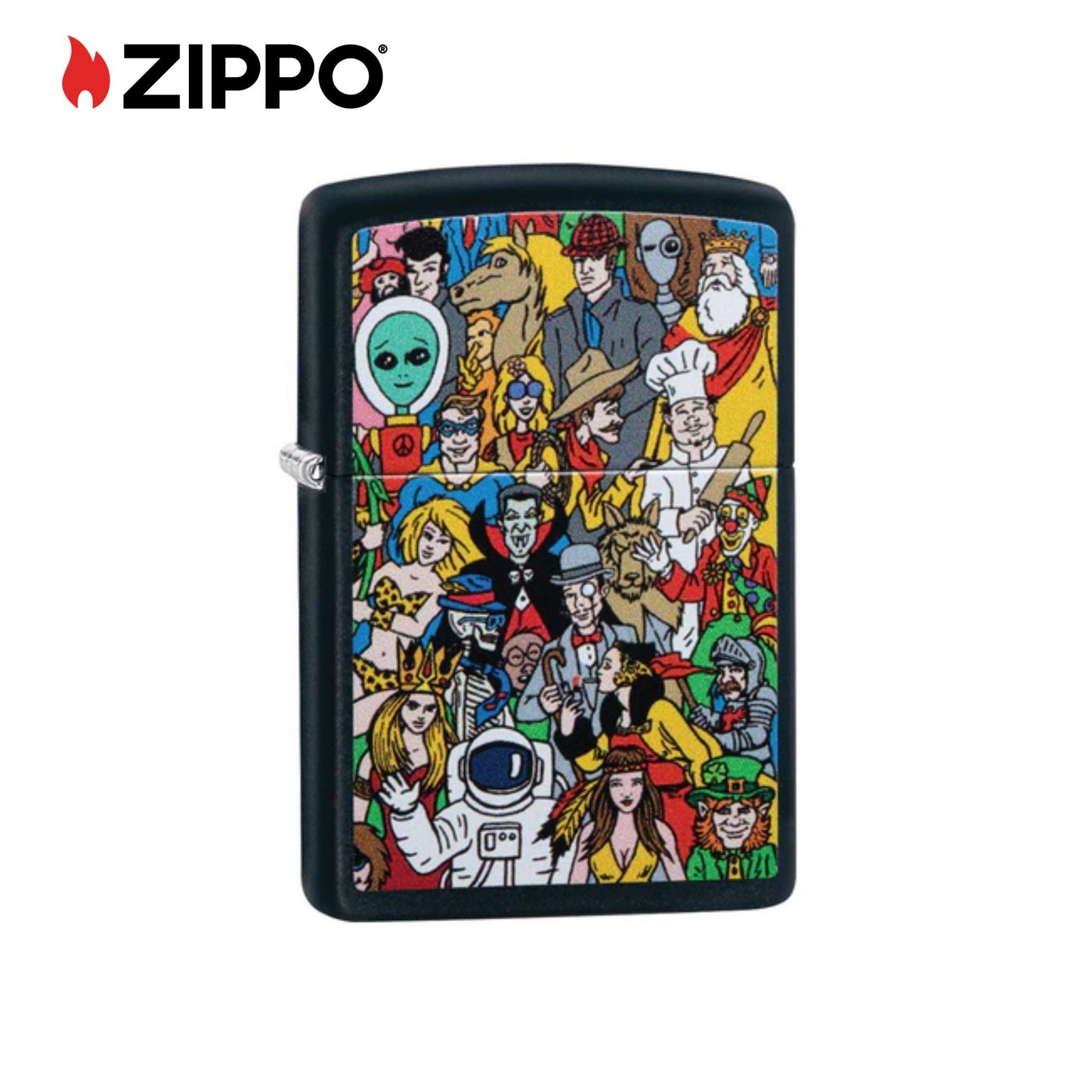 ZIPPO Where's Windy Design Windproof Lighter