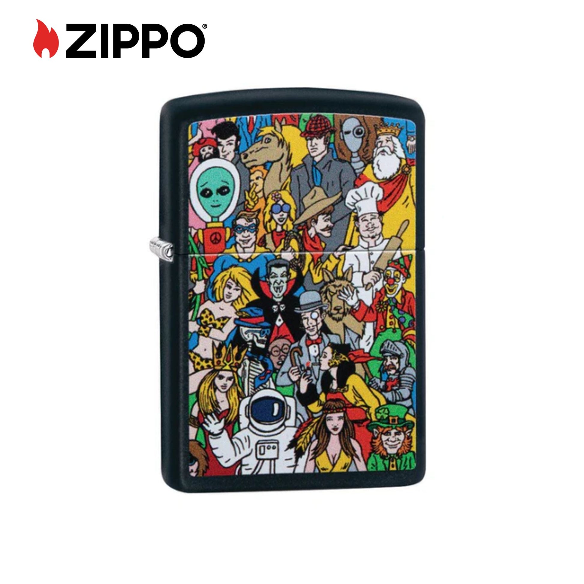ZIPPO Where's Windy Design Windproof Lighter