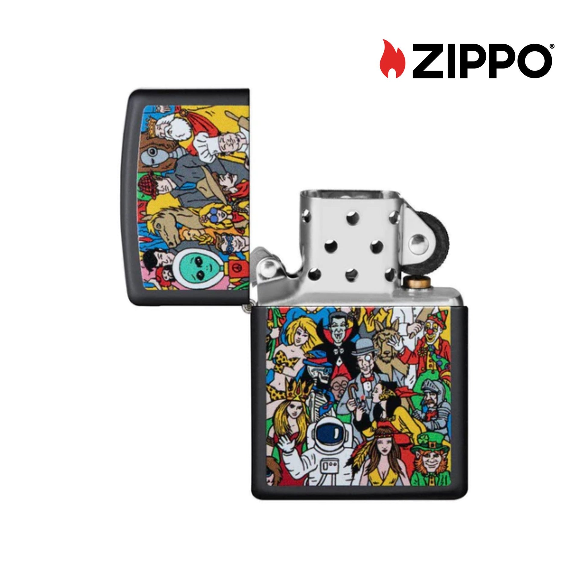 ZIPPO Where's Windy Design Windproof Lighter