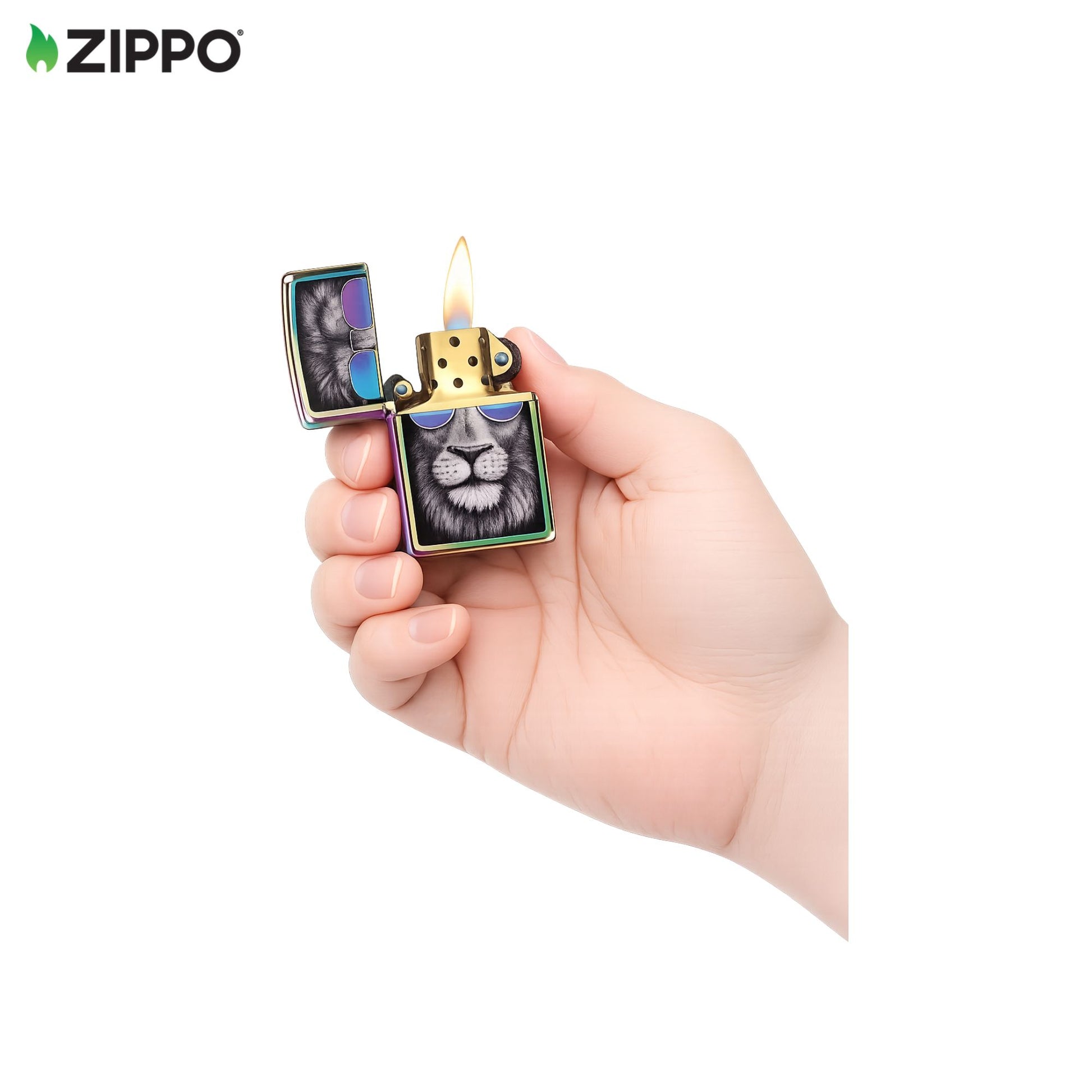 Windproof Brass Zippo Lighter 
