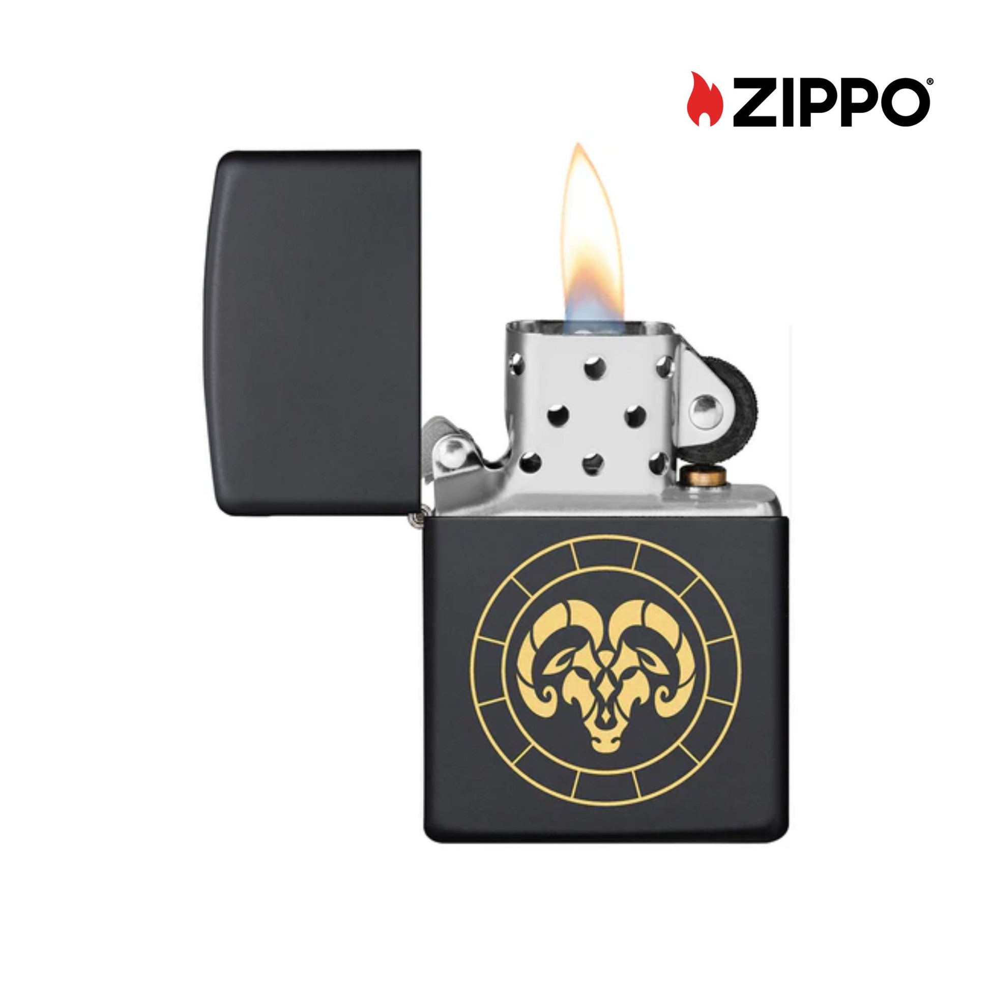 ZIPPO Zodiac Aries Ring Windproof Lighter