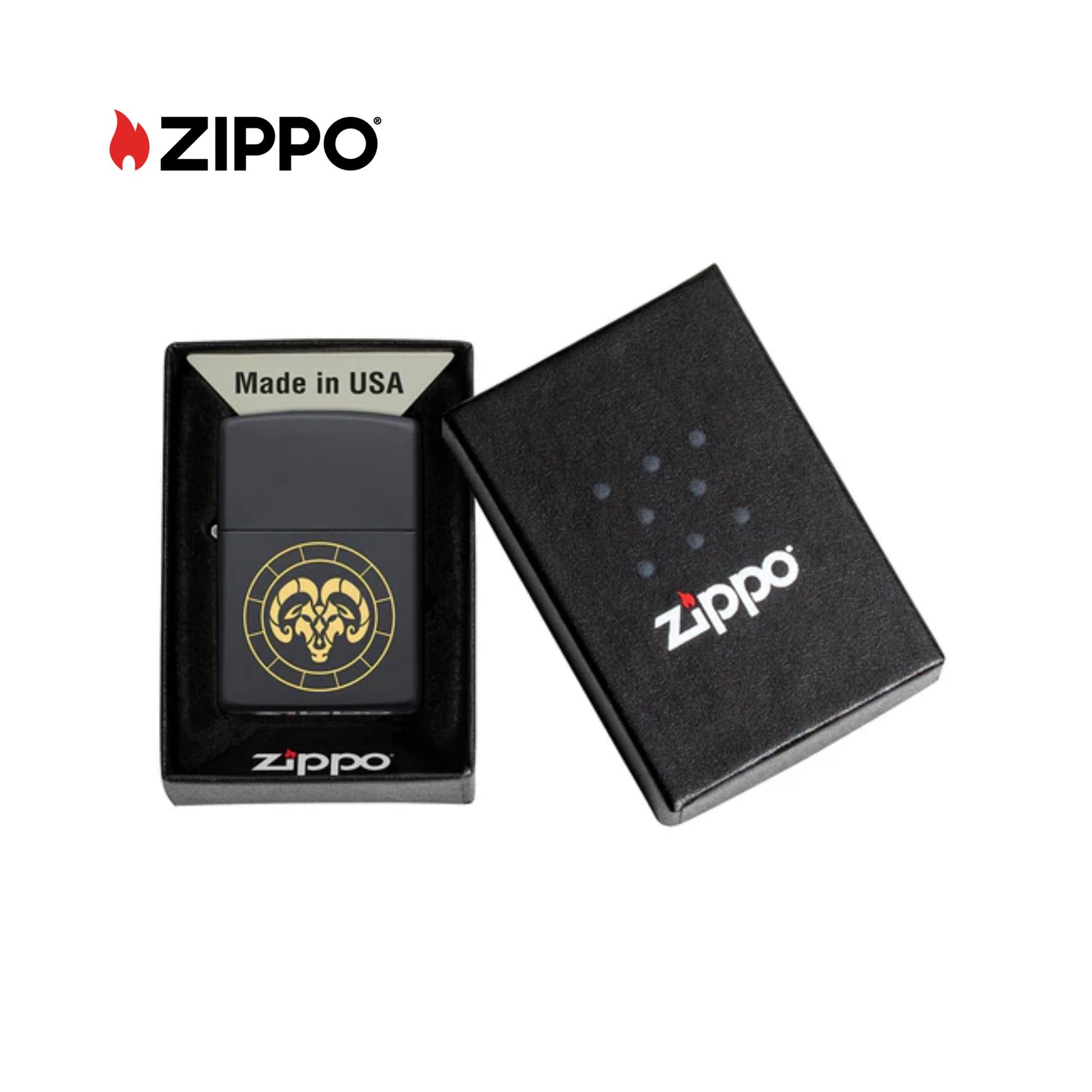ZIPPO Zodiac Aries Ring Windproof Lighter