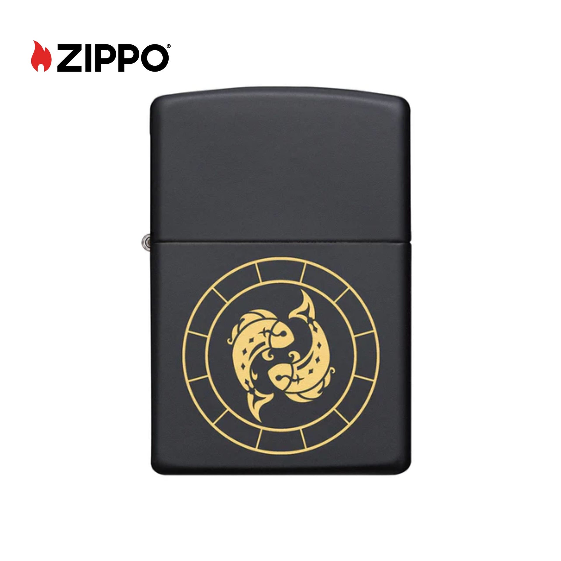 Zippo 2006500 PL 207 Pisces - Accendino V19, in ottone, design 5,83,81,2 Zippo 2006500 PL 207 Pisces - Accendino V19, in ottone, design 5,83,81,2