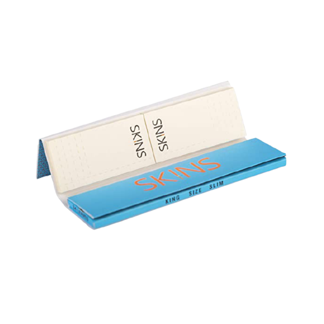 SKINS King Size Slim Hemp Rolling Papers with Tips – HighJack
