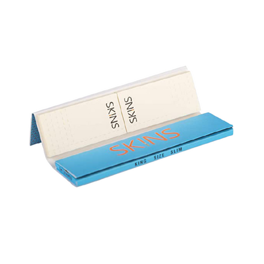 SKINS King Size Slim Hemp Rolling Papers with Tips - HighJack