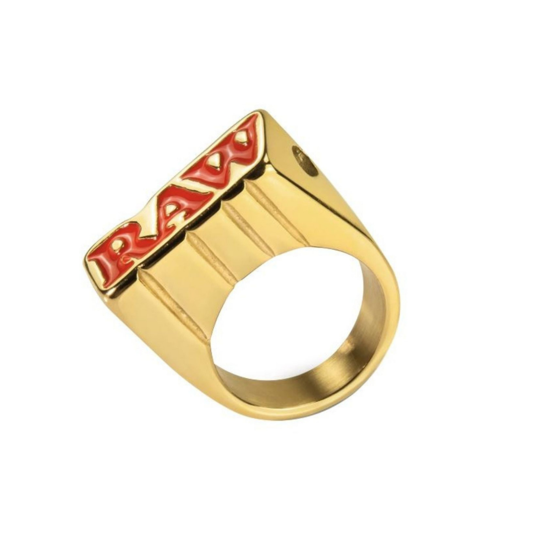 RAW Gold Smokers Ring-Size10 - HighJack