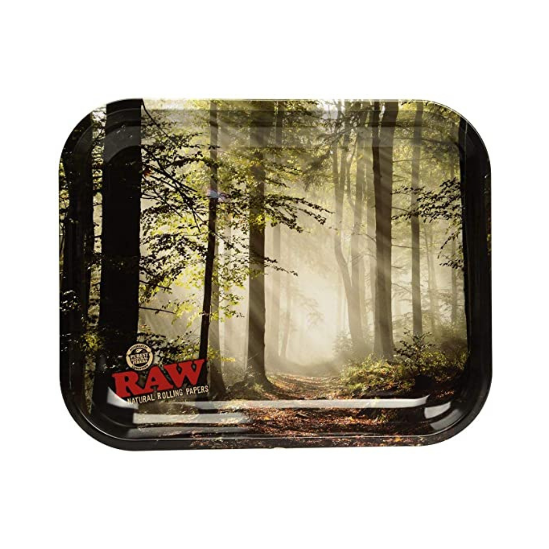 RAW FOREST Metal Rolling Tray-Large - HighJack