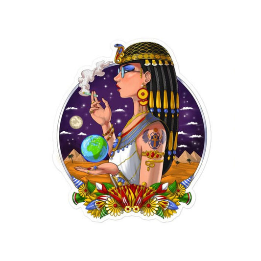 STONER CLEOPATRA Premium Matte Finish Sticker