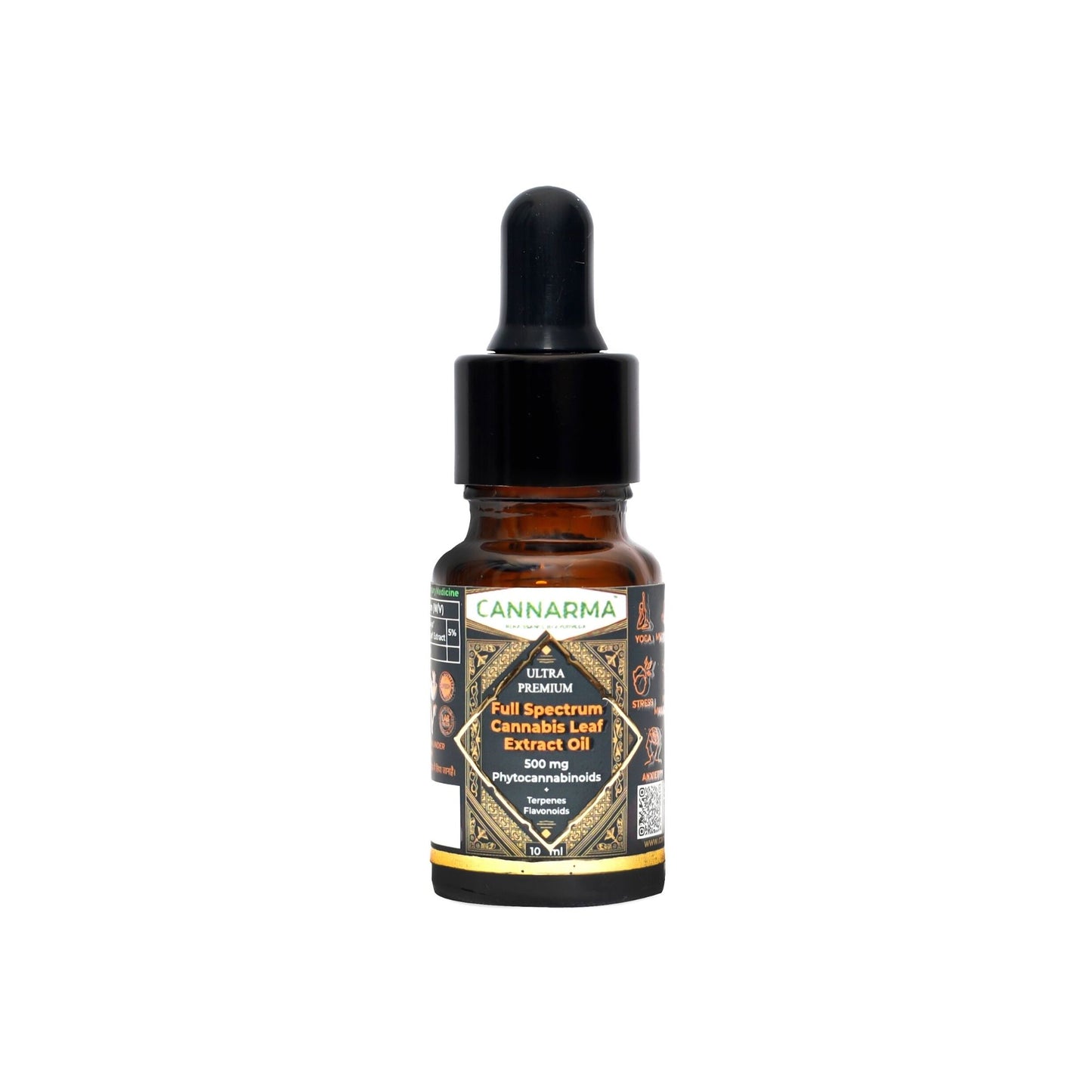 Buy Cannarma Full Spectrum Cannabis Oil 500 mg online at Highjack India