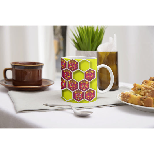 CAT HONEYCOMB - Magic Mug - HighJack