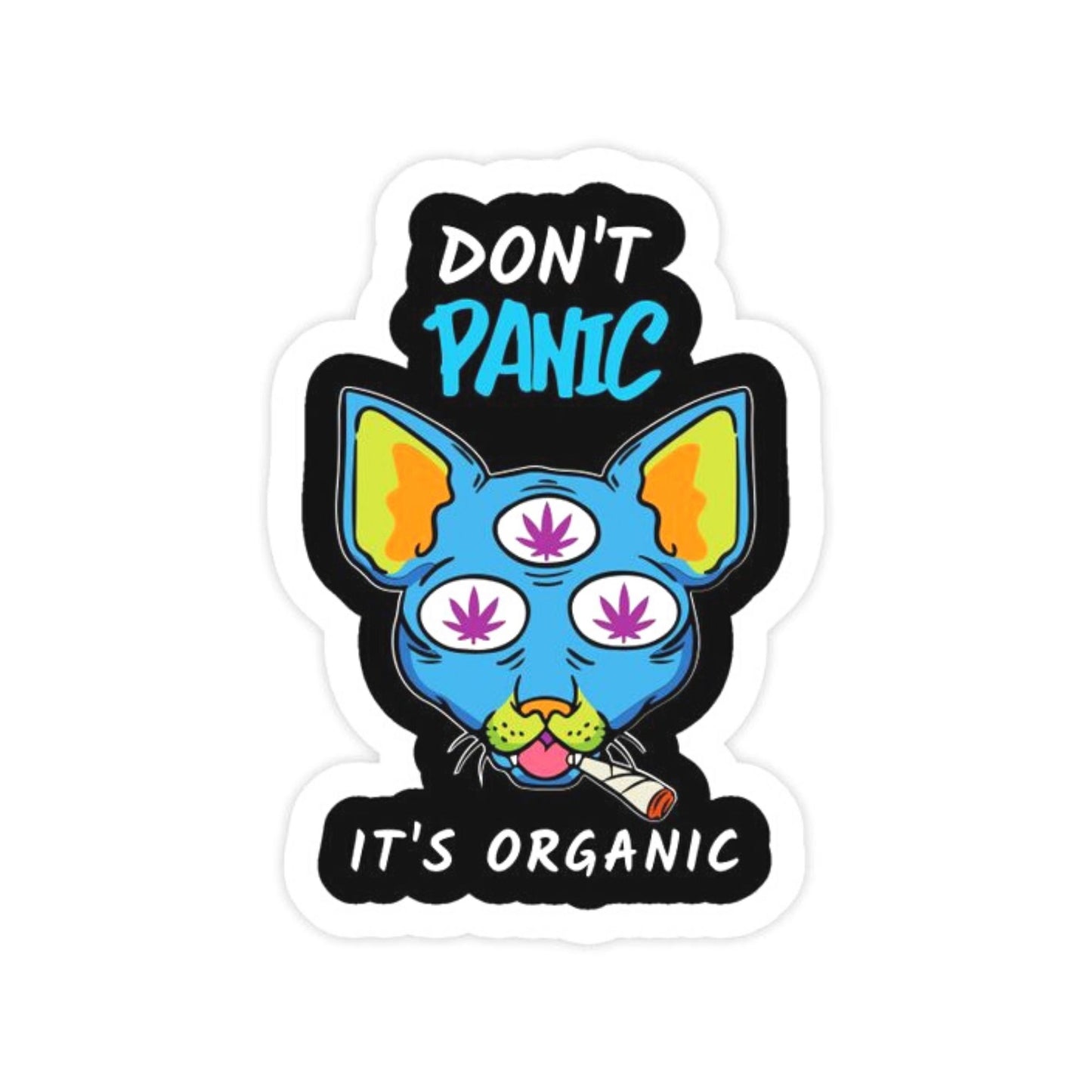 DON'T PANIC Premium Matte Finish Sticker