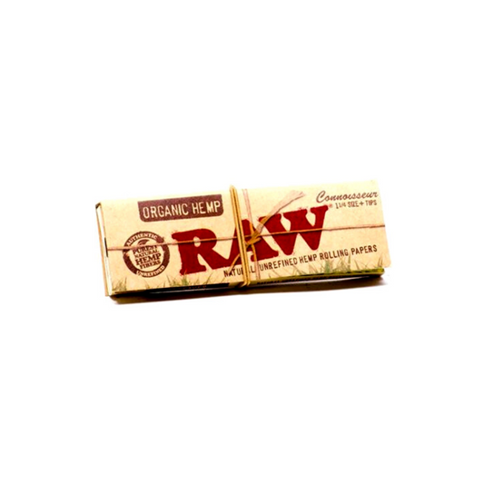 RAW ORGANIC CONNOISSEUR with Tips-1 1/4th Size - HighJack