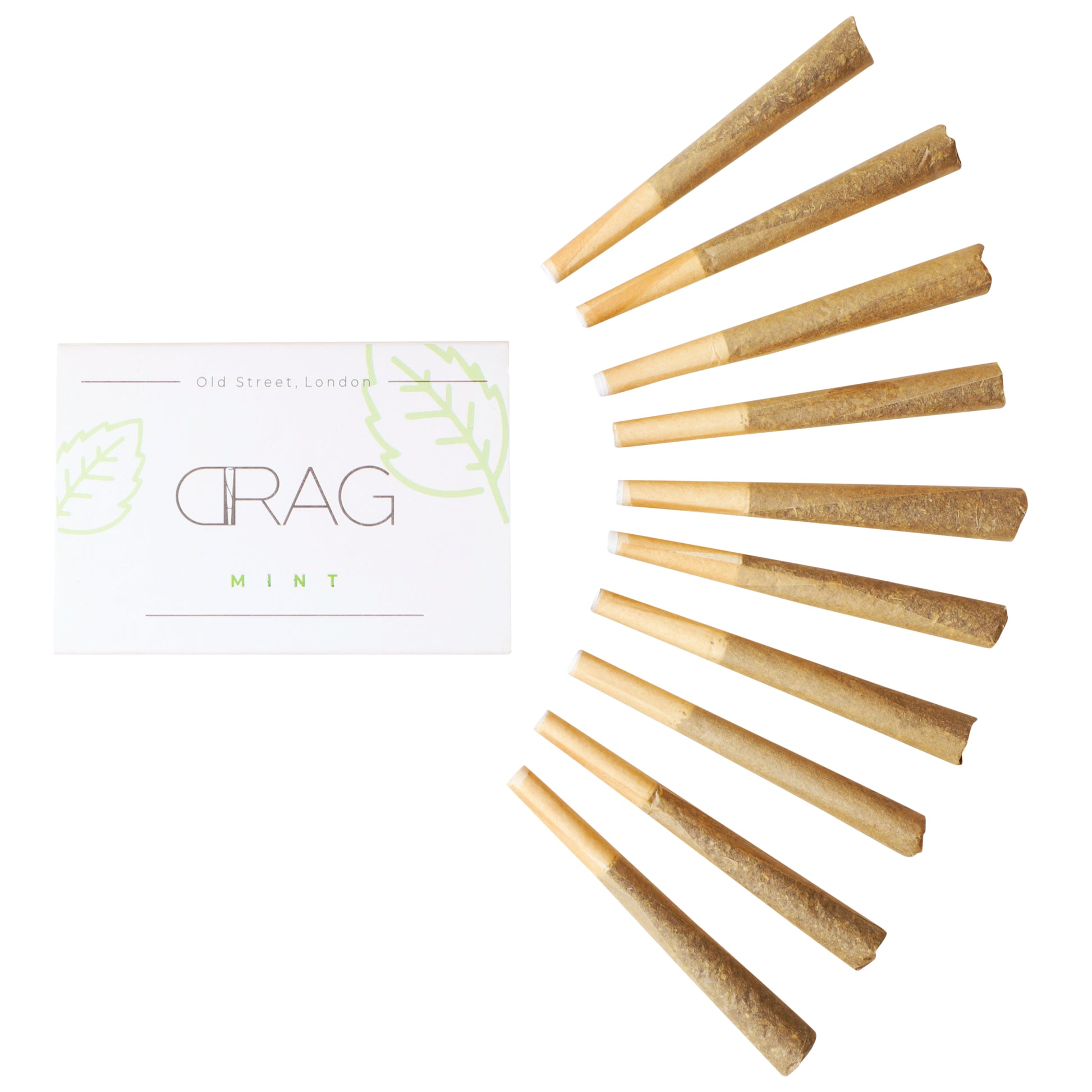 DRAG Herbal Pre Rolled Joints - Mint